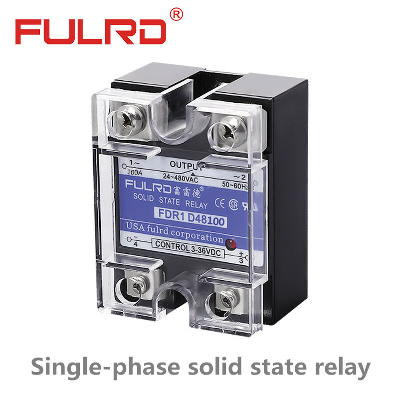 FULRD FDR1 D48100 100A DC-controlled AC single-phase solid state relay SSR-100DA