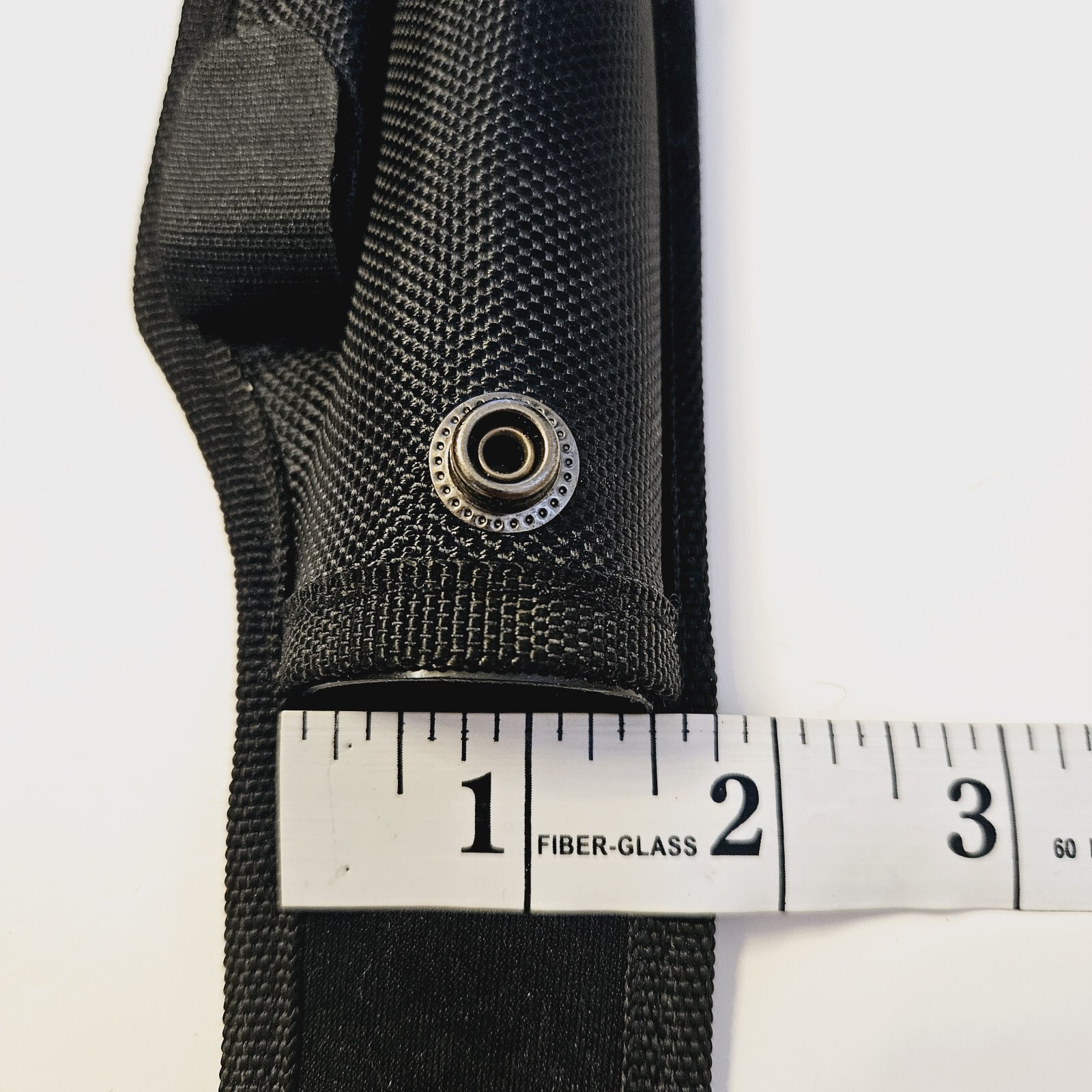 Tactical Black Nylon Holster Holder Closed Bottom For Smaller LED Flashlight