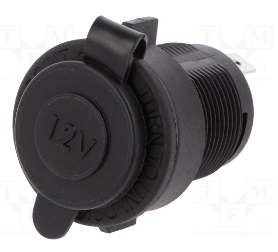(2-PACK) SCI A13-142-BB1 (1250509) 12/24VDC 20A CHARGER OUTLET SOCKET *D19
