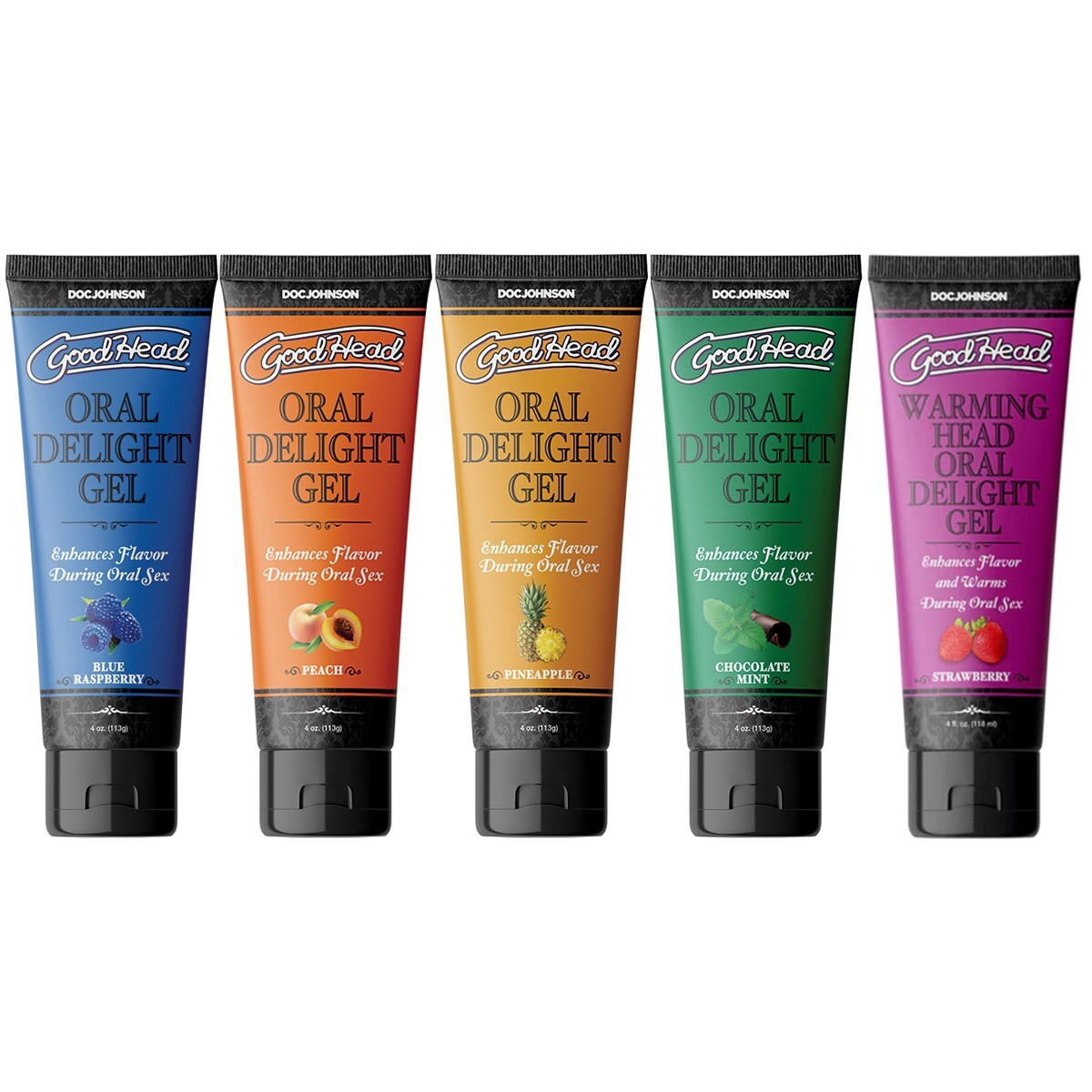 Goodhead Good Head Oral Sex BJ Delight Flavored Gel 4 oz - Choose Flavor