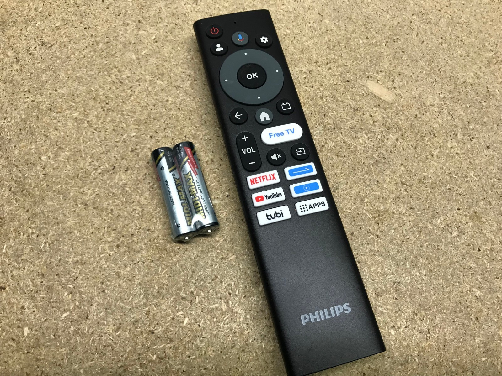 Philips HS-8AD  OEM Remote w Batteries