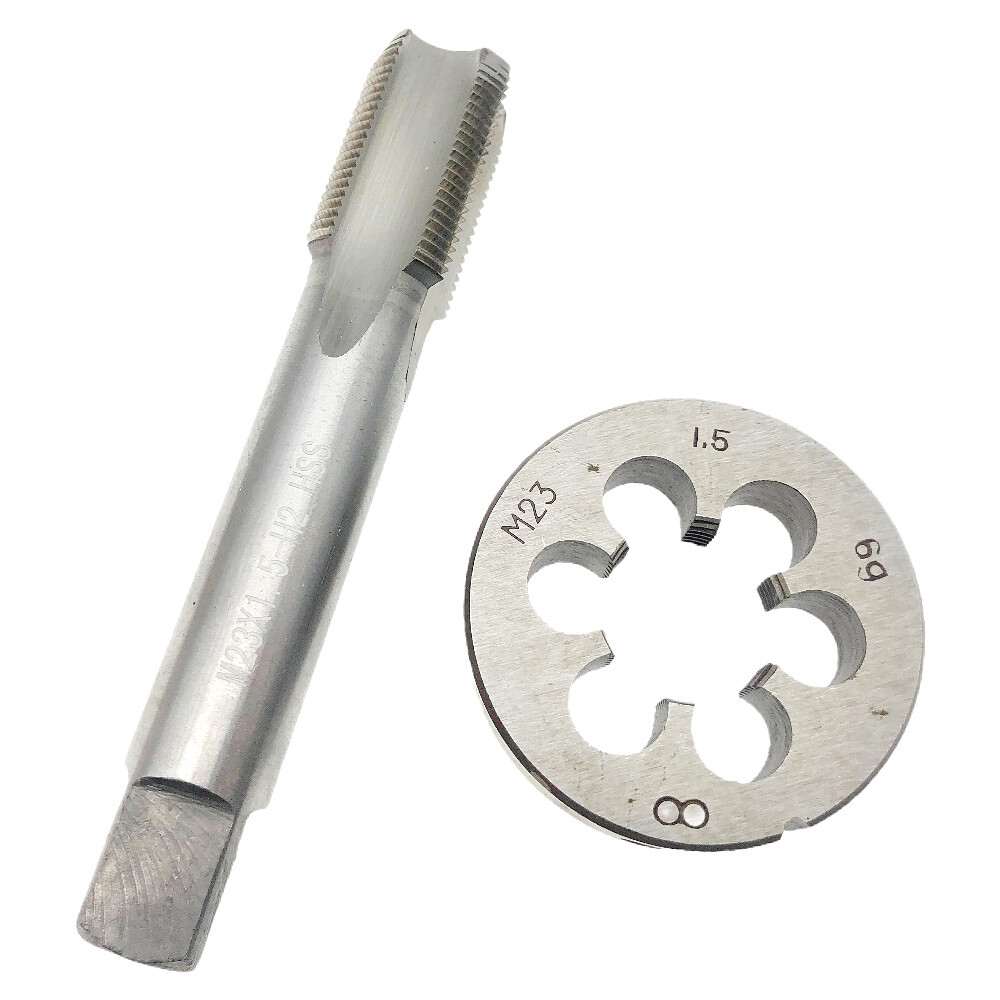 HSS M23 x 1.5 Tap and Die Set Right Hand M23x1.5mm Die M23 x 1.5 Thread Tap RH