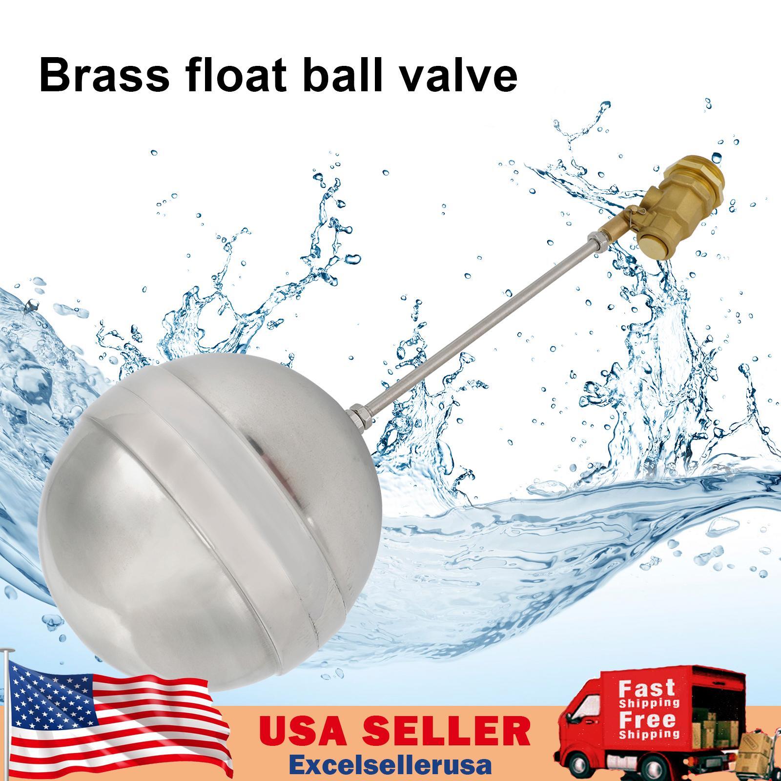1 inch Thread Float Ball Valve Floating Ballcock Stainless Steel Fittings UE