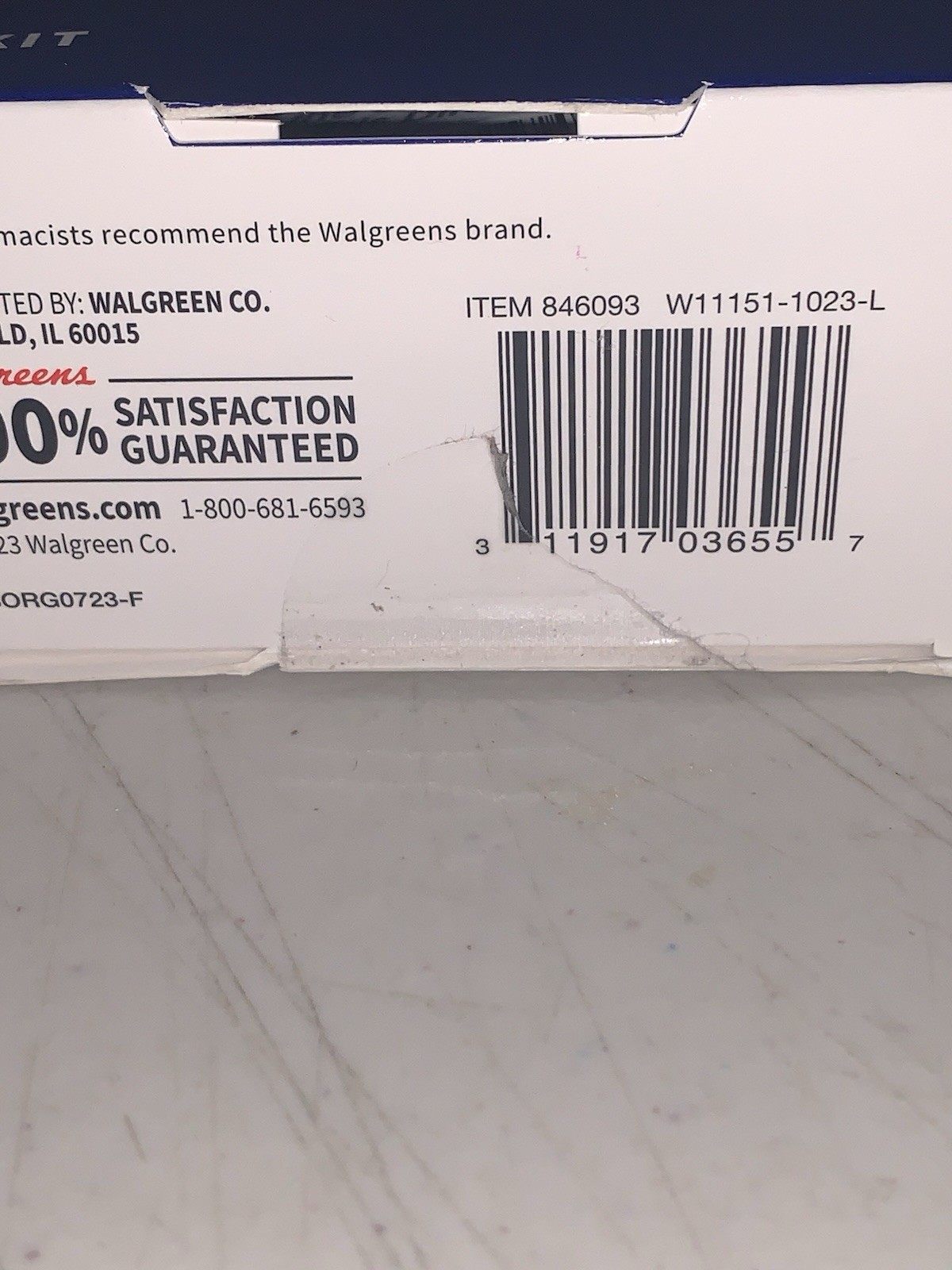 Walgreens Paternity Test Kit Paternidad Prueba NEW SEALED