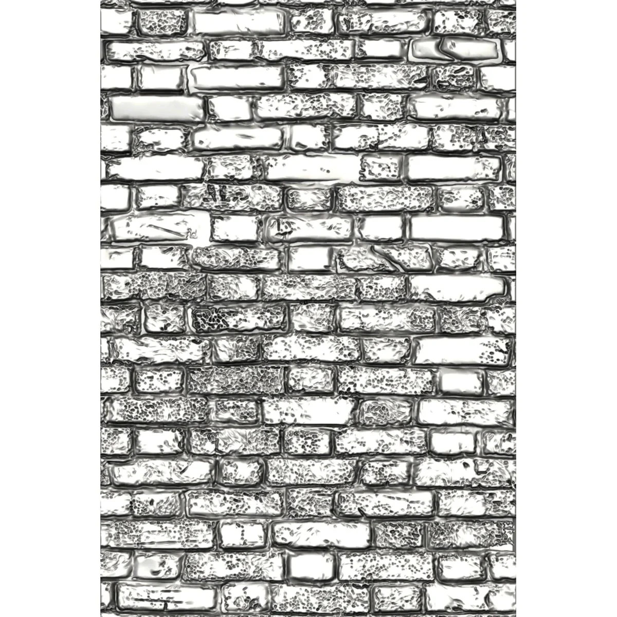 NEW Tim Holtz MINI BRICKWORK 3D Texture Fades Embossing Folder SIZZIX 665462