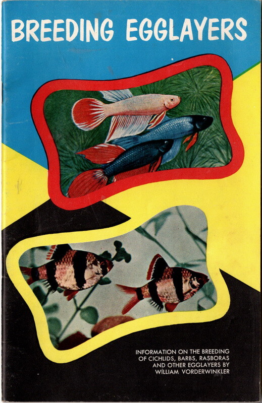 Breeding Egglayers An Instructive Booklet For Beginning Aquarists 1955