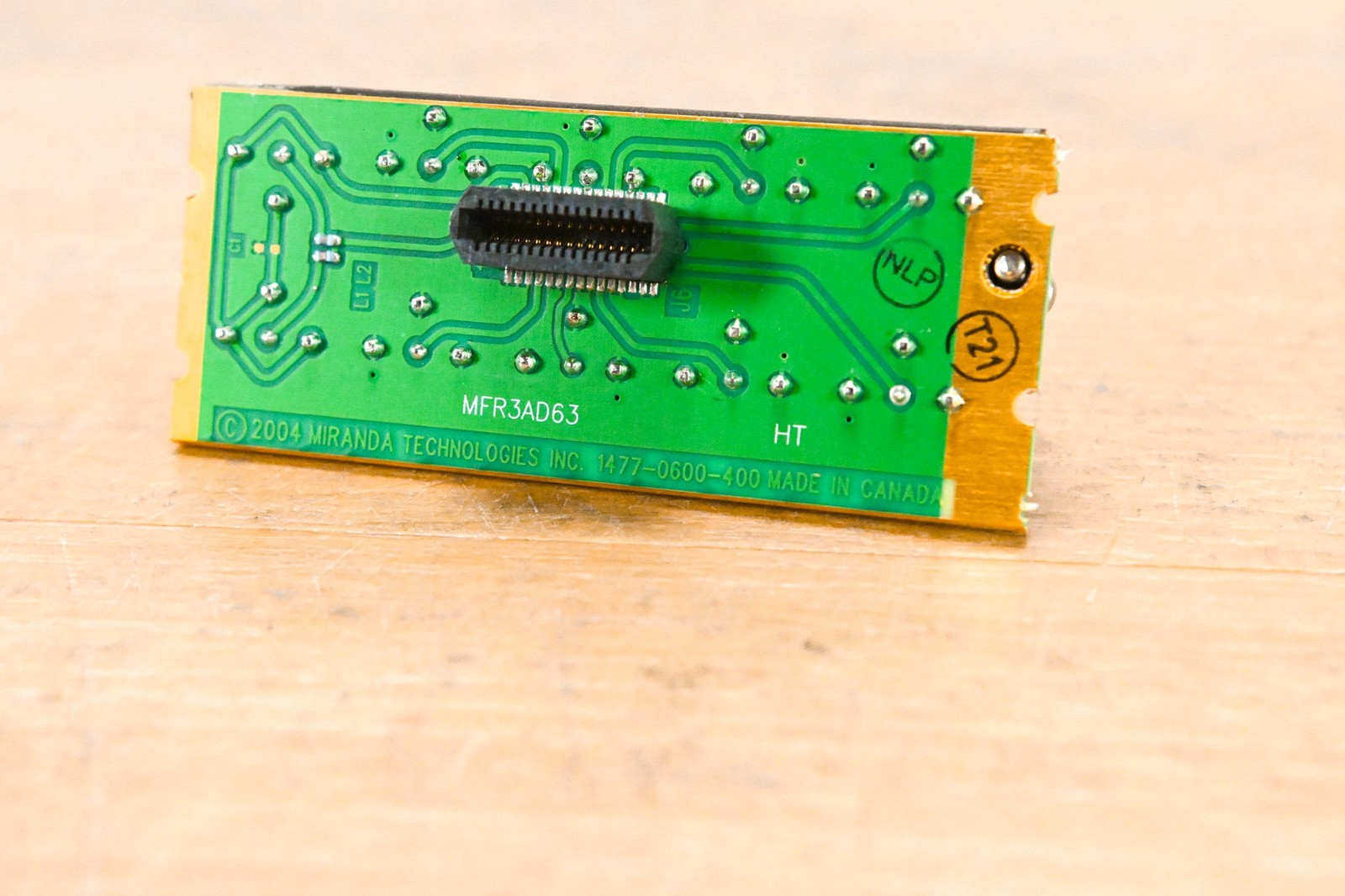 Miranda VDA-1002 Rear I/O Module for Densité Frame CG0118M