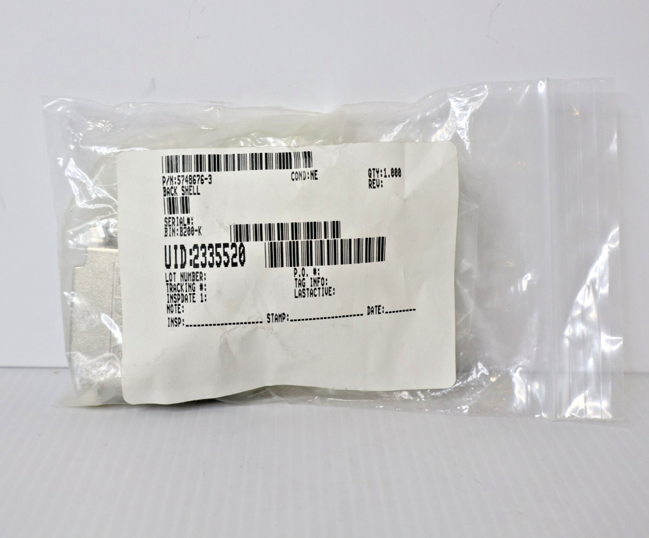 Tyco 574876-3 AMP Back Shell Kit - New