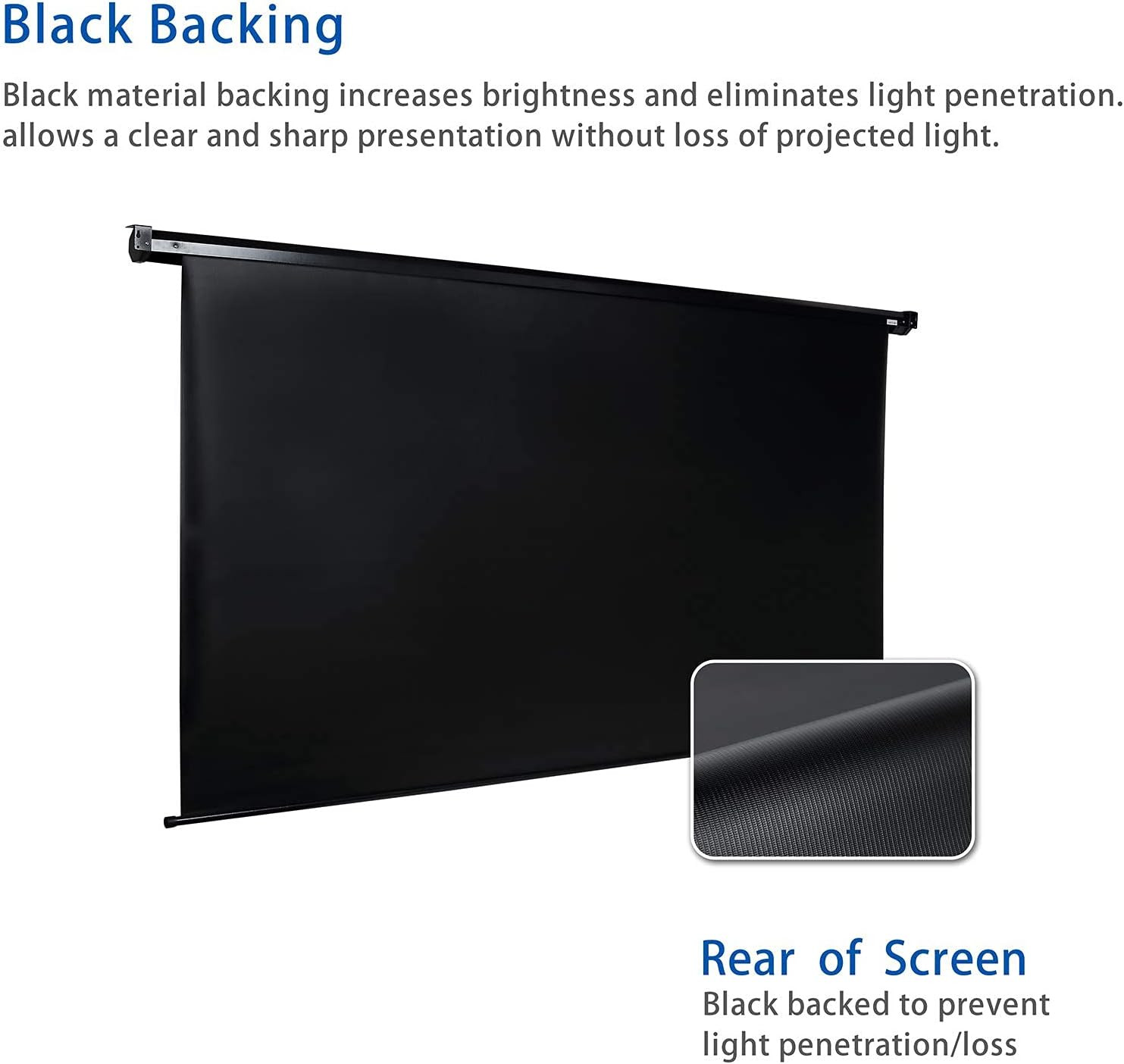 120" Motorized Projector Screen Electric Diagonal Automatic Projection 4:3 HD Mo