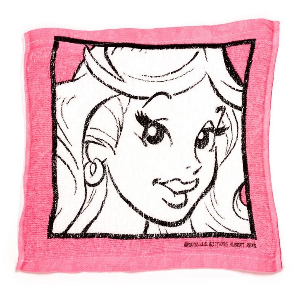 Asterix and Obelix Collection Travel Towel, Portrait of Falbala (30x28cm)