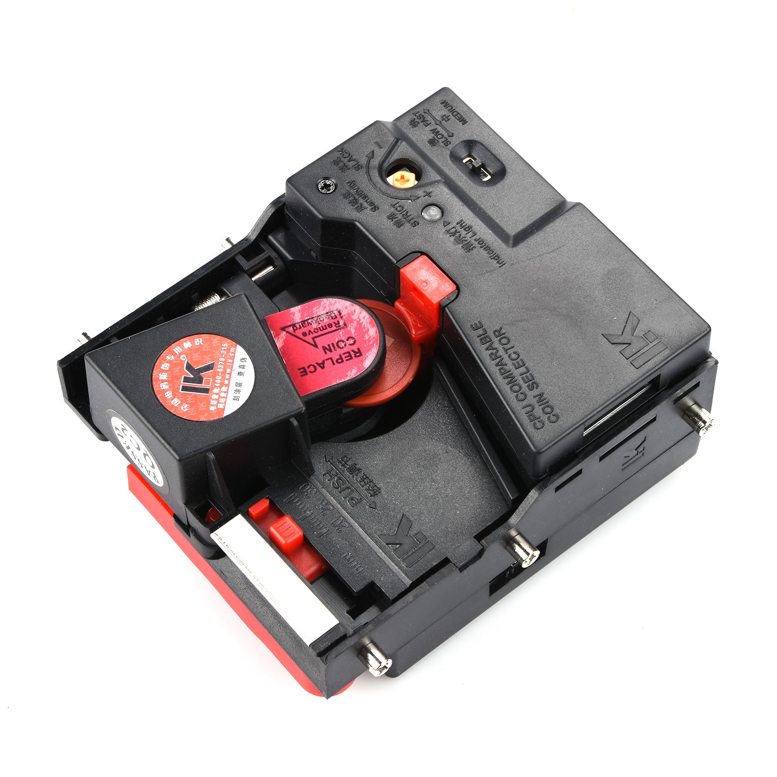 CPU Comparable Coin Selector Arcade Token Acceptor For Mechanism Vending Machine