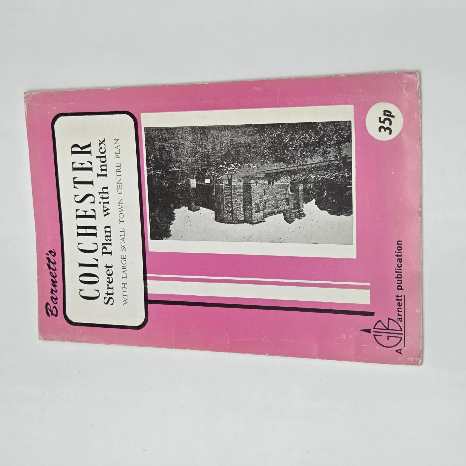 Colchester Street Plan with Index - Vintage Booklet