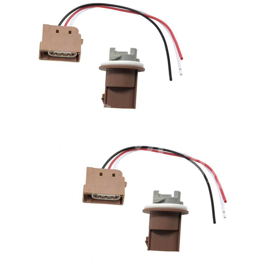 Fit For Ford Mustang 2005-2013 Turn Signal Light Socket & Wiring Harness 2 Set