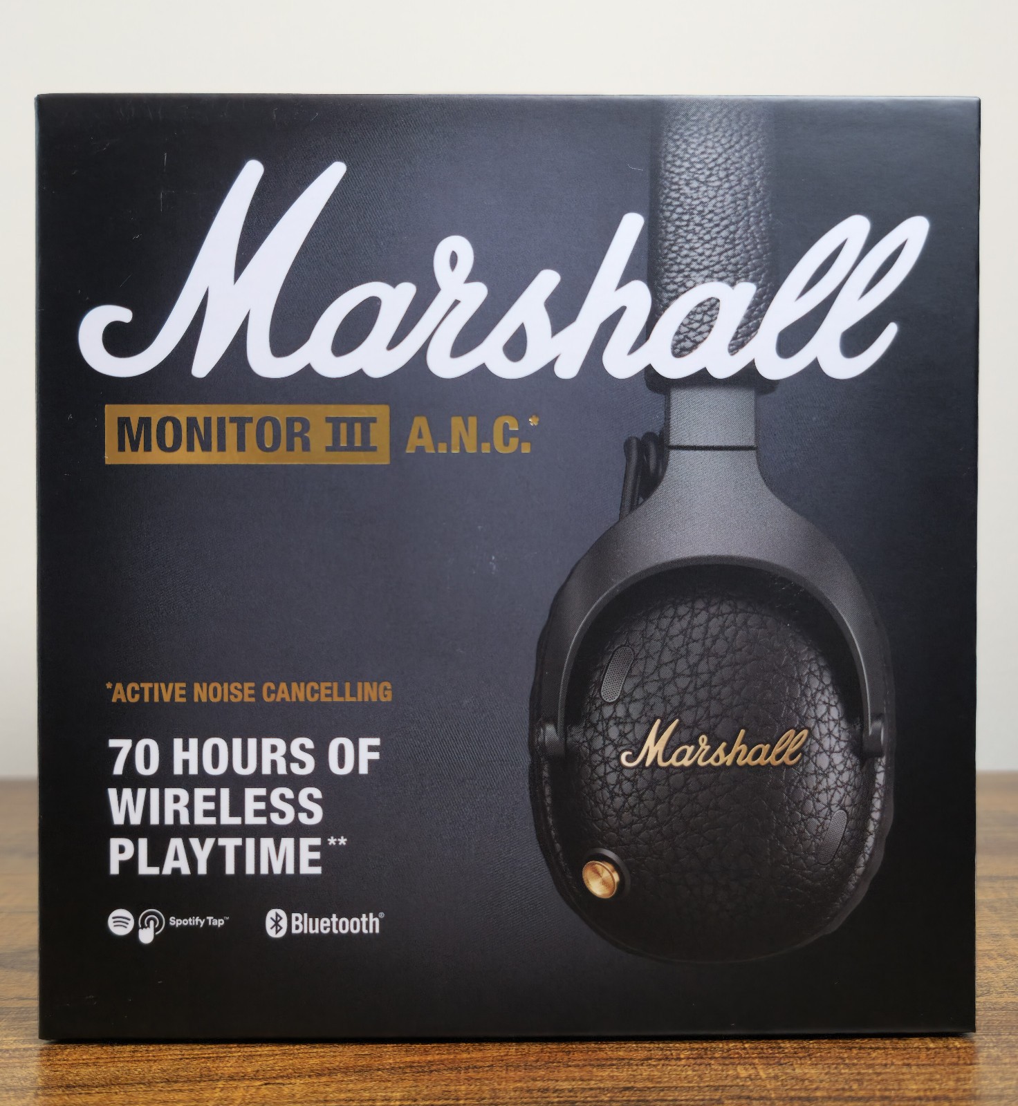 Marshall Monitor III A.N.C. Over-Ear Bluetooth Headphones - Active Noise Cancell