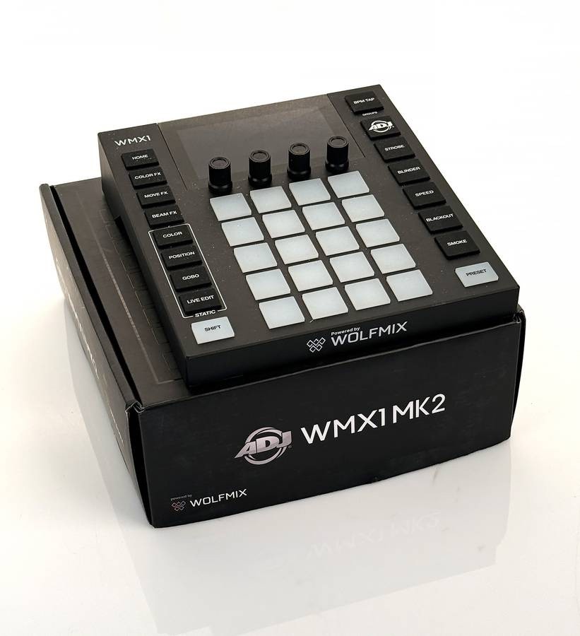 American DJ WMX1 MK2 Wolfmix Powered Standalone DMX LED Lighting Controller ADJ