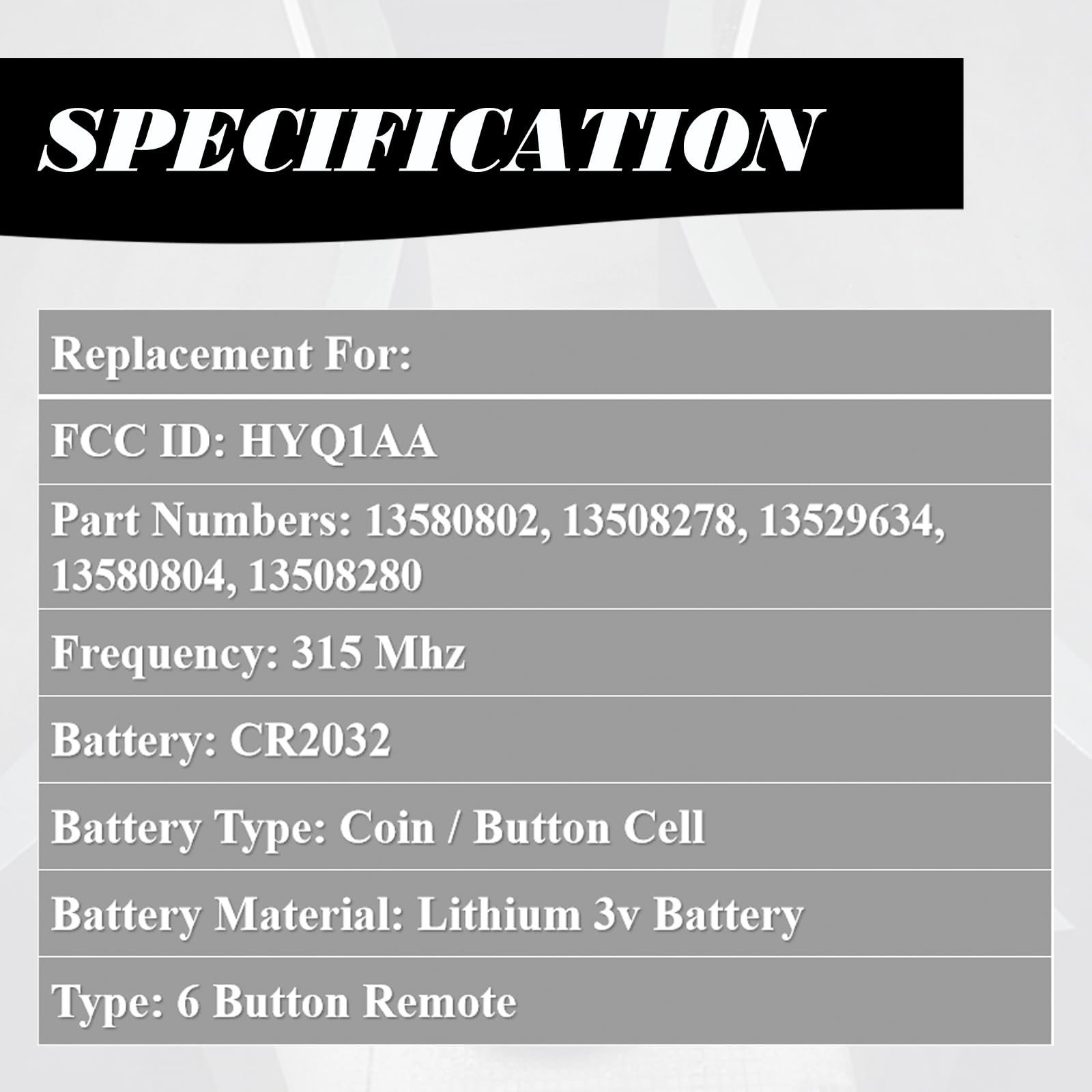 MechanMagic Replacement Car Key Fob Smart Proximity Keyless Entry Remote Cont...