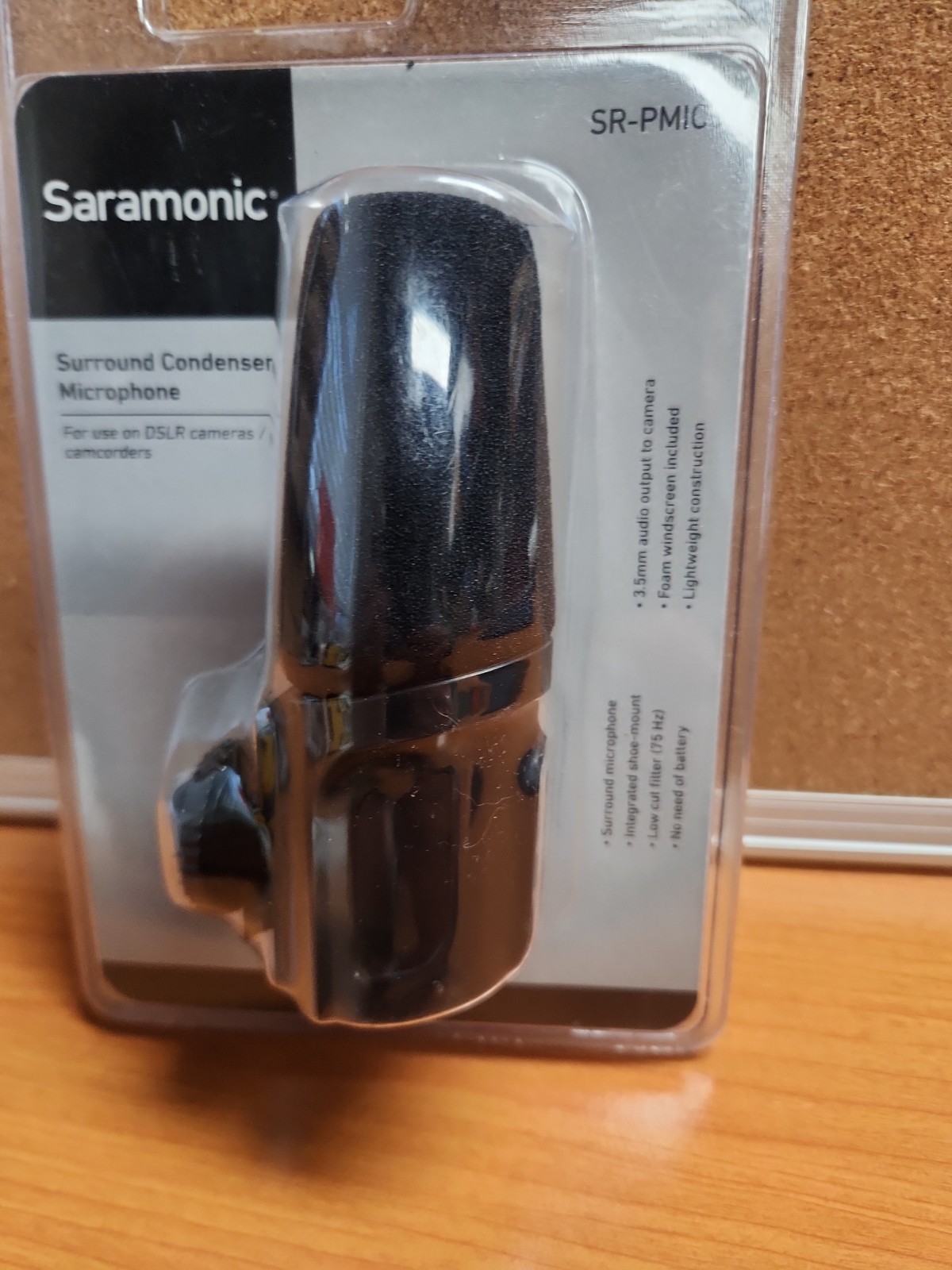 Unidirectional Condenser Microphone | Saramonic SR-PMIC1 (NEW SEALED)