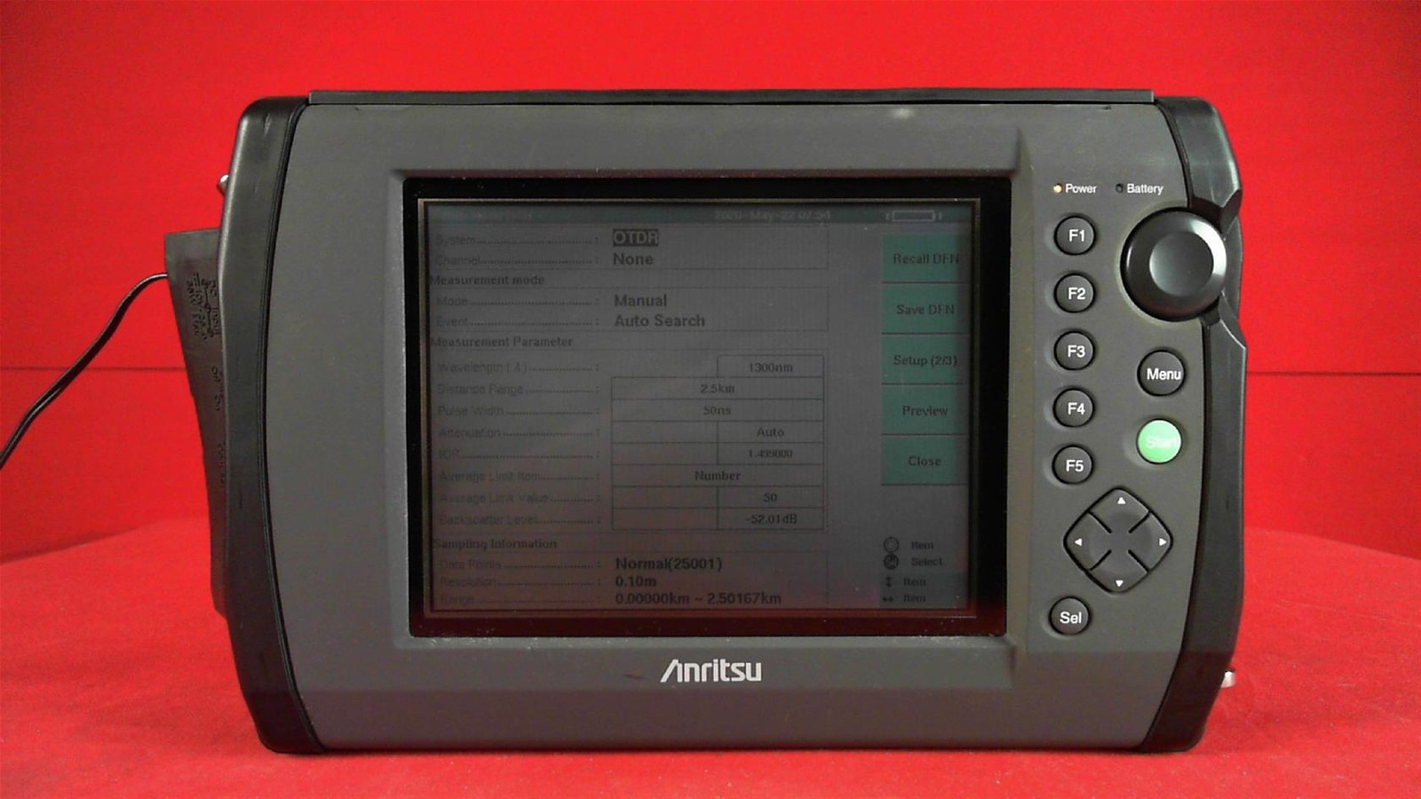 Anritsu MW9076D 6200265910 Optical Time Domain Reflectometer