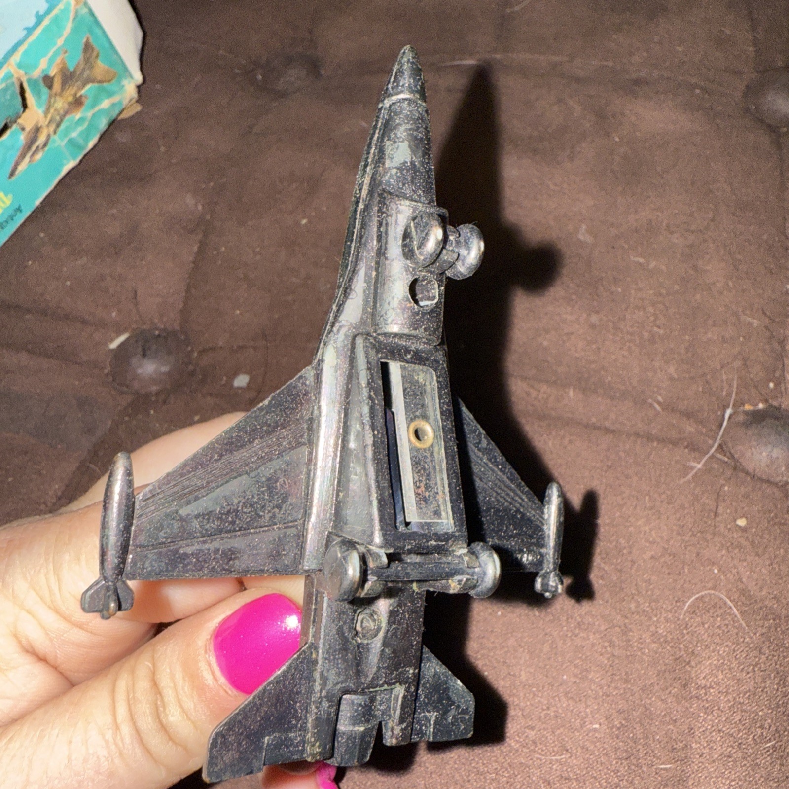 Vintage Mini Fighter Plane 3 Pencil Sharpener No. 104 b1
