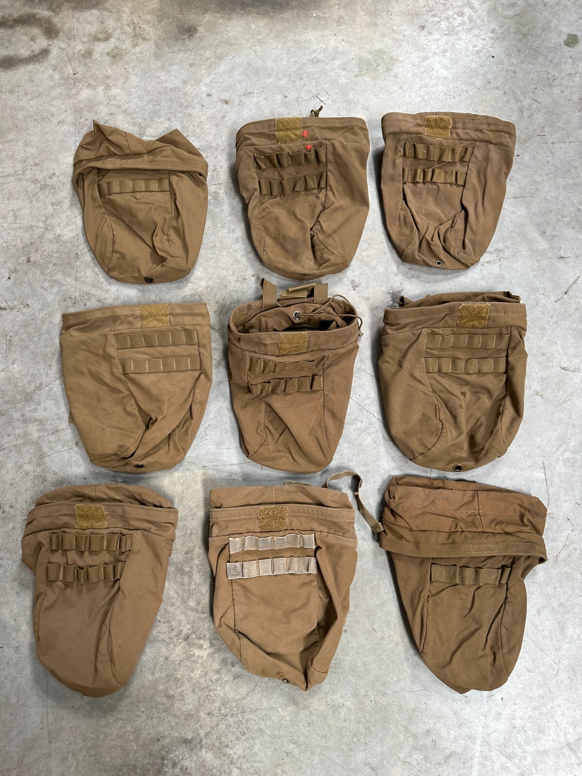 DAMAGED USMC Molle II Coyote Dump Pouch Assault Pack Mag Marine Corp FILBE