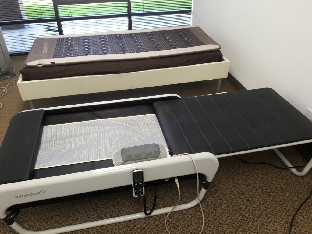 Used Ceragem Master V3 Massage Bed EB-1101 With Attachments & Remote