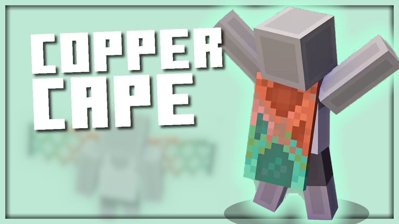 Minecraft Copper Cape Code | Exclusive | Java & Bedrock