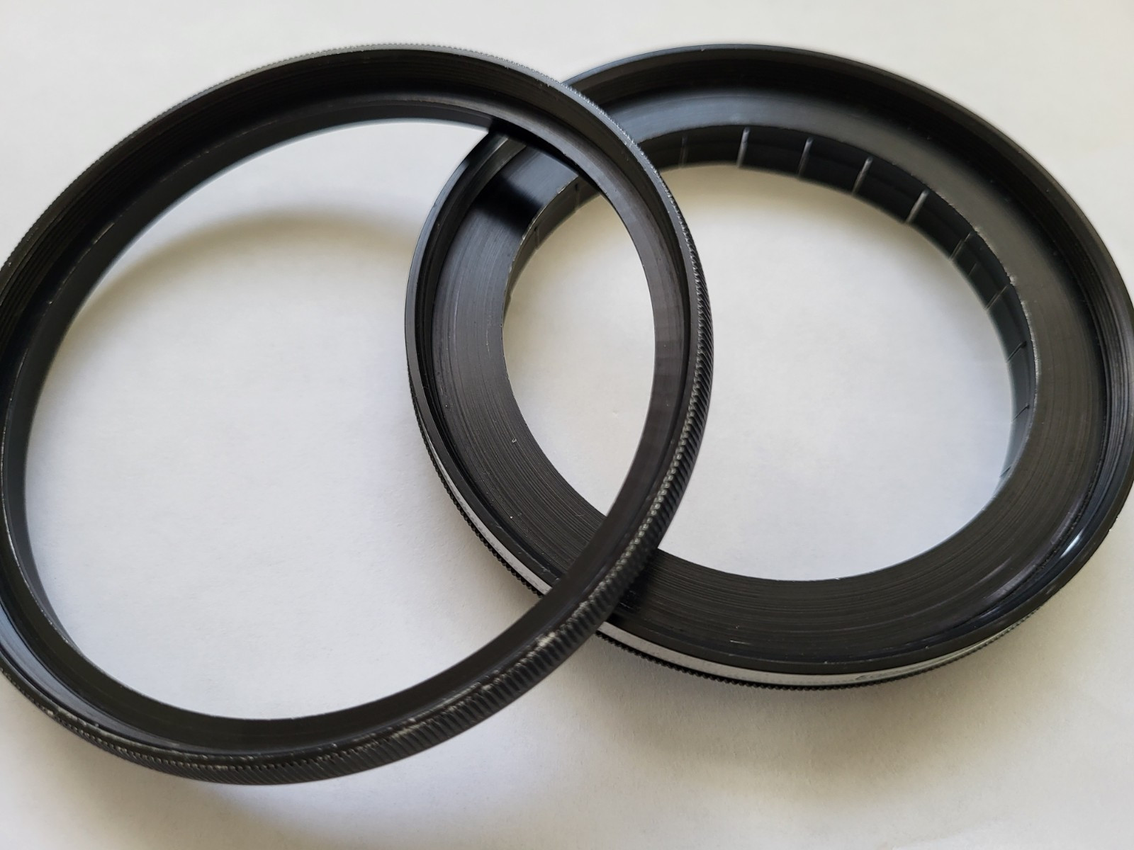 Ednalite 70mm Push On To 86mm Drop In Step Up Filter Holder Set