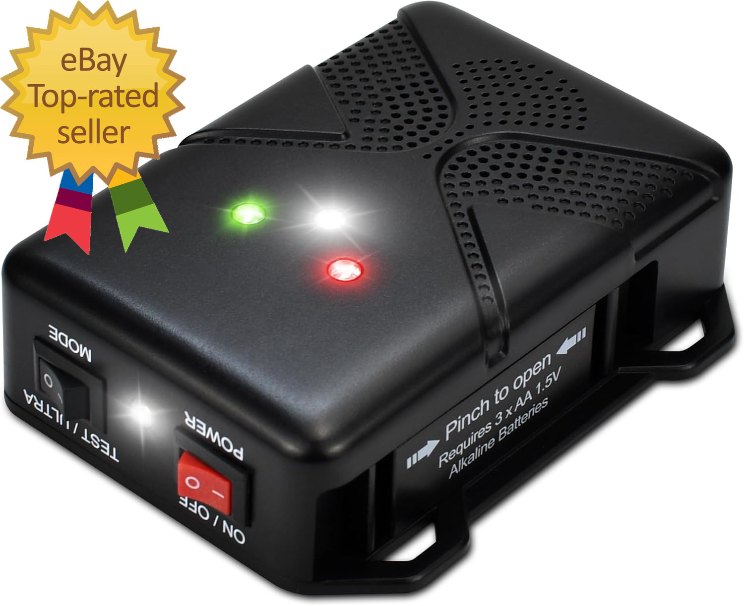 Ultrasonic Rodent Repellent for Car Engine – Battery Powered under Hood Mouse