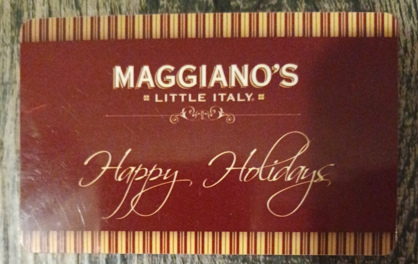 Maggiano's $10 Gift Card NEW!! GREAT GIFT 🎁 !!