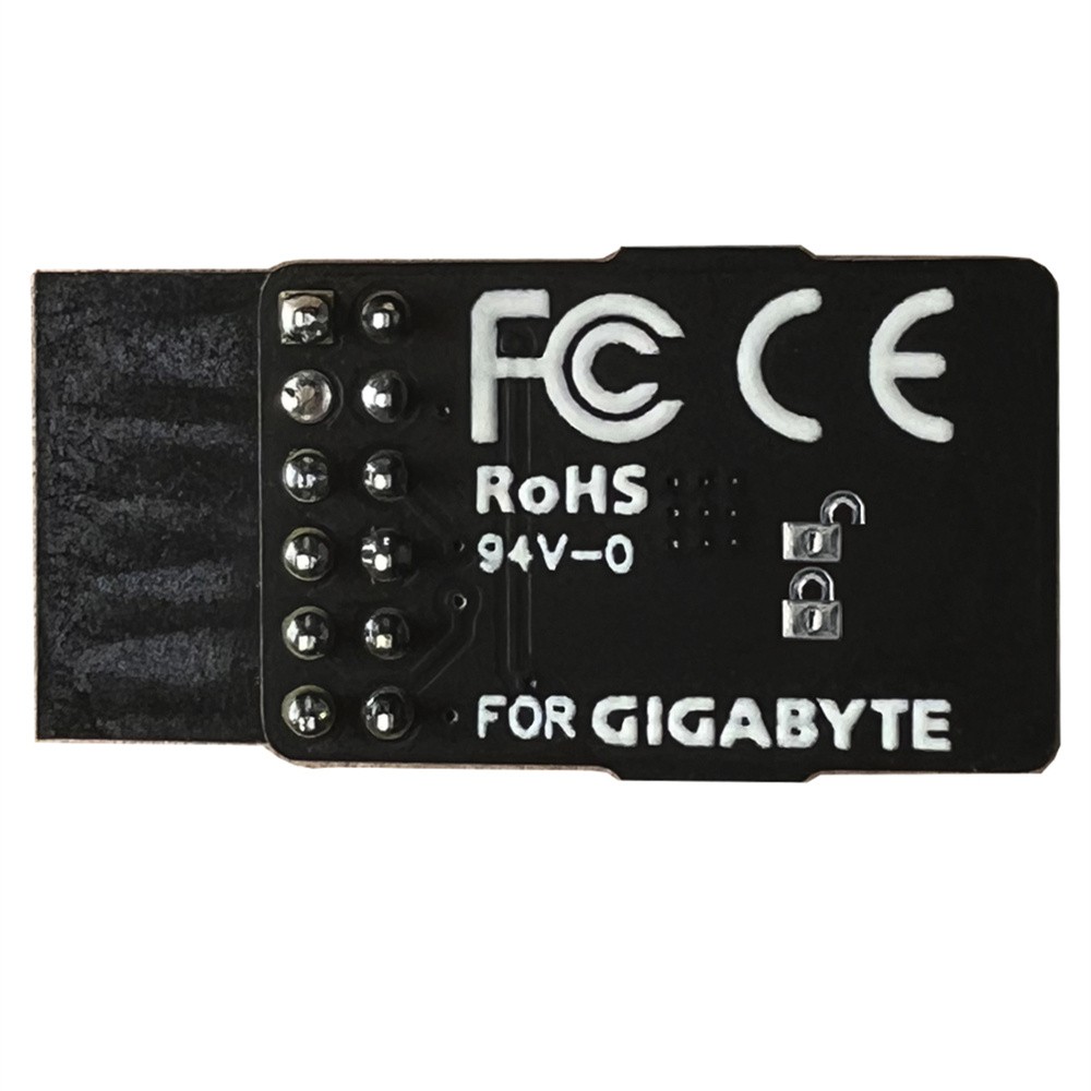 TPM 2.0 Module For GIGABYTE Motherboard GC-TPM2.0 SPI TPM Module (12 Pin 12-1)