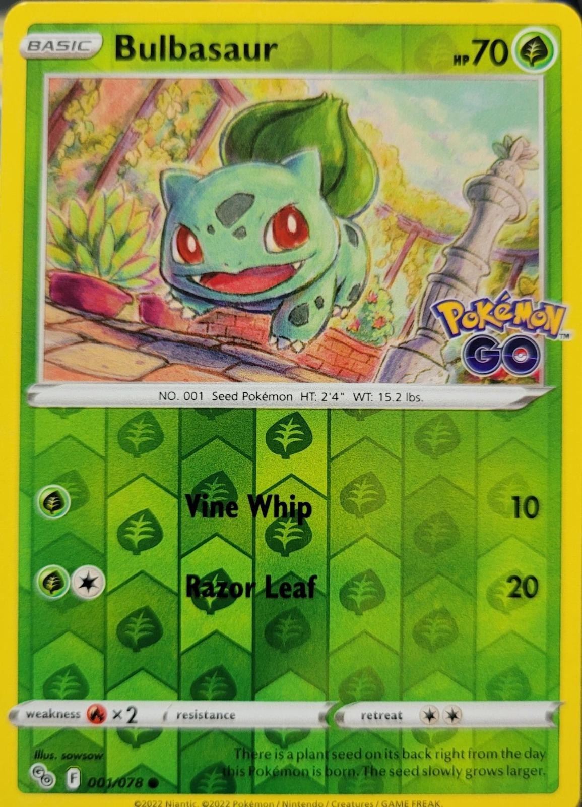 Pokémon Go: Choose Your Card! Holo/Reverse Holo NM English Cards