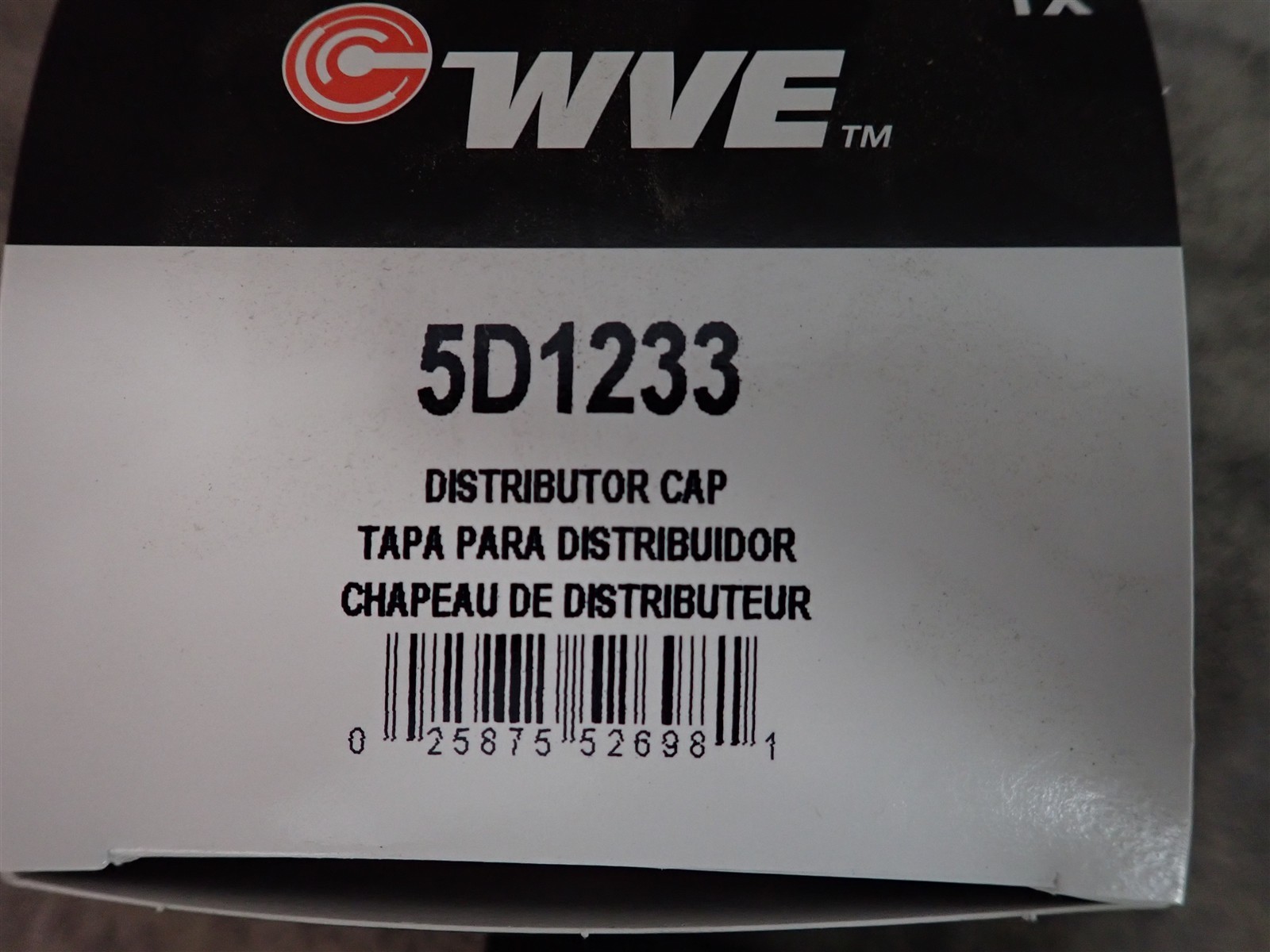 NEW WVE 5D1233 Distributor Cap (G218)