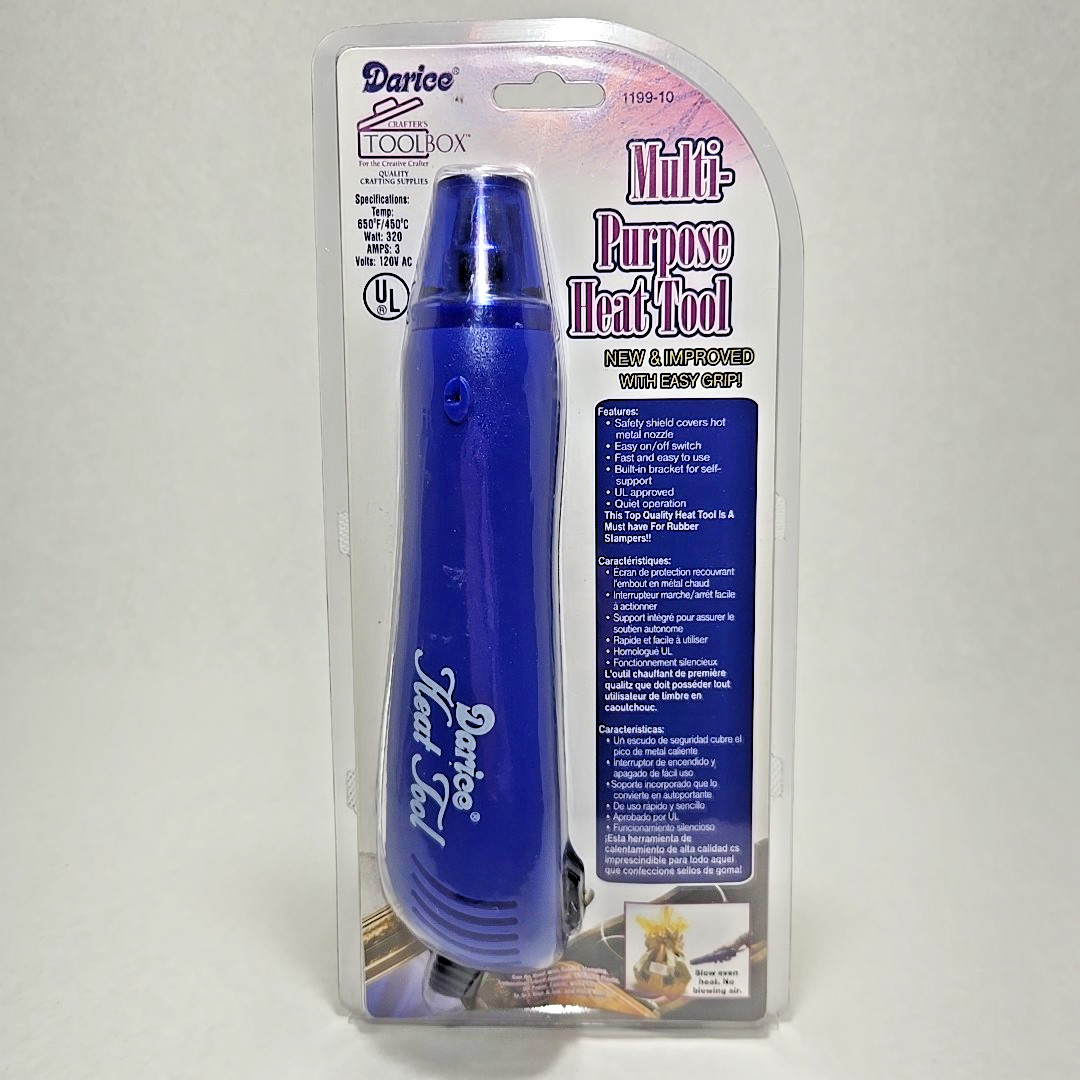 Darice Crafter's Toolbox Multi-Purpose Heat Tool With Support Bracket Easy Grip