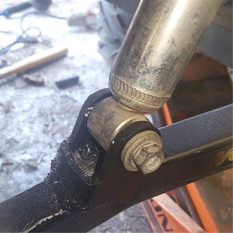 Weld On Shock Mounts Iron Suspension Brackets Heavy Duty for Enhanced Stability
