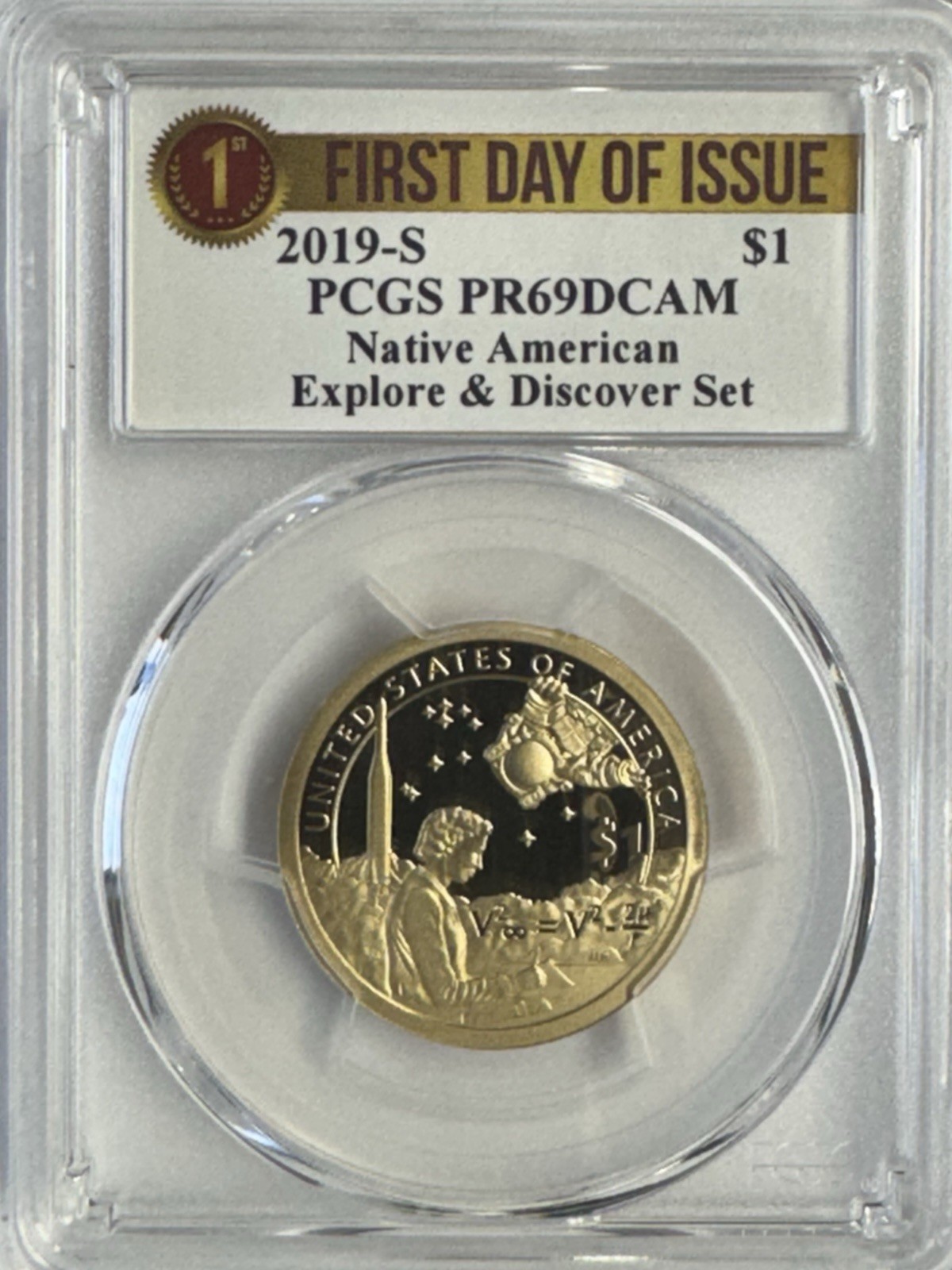 2019-S PCGS PR69DCAM SACAGAWEA NATIVE AMERICAN DOLLAR - $6.00 FLAT RATE SHIPPING