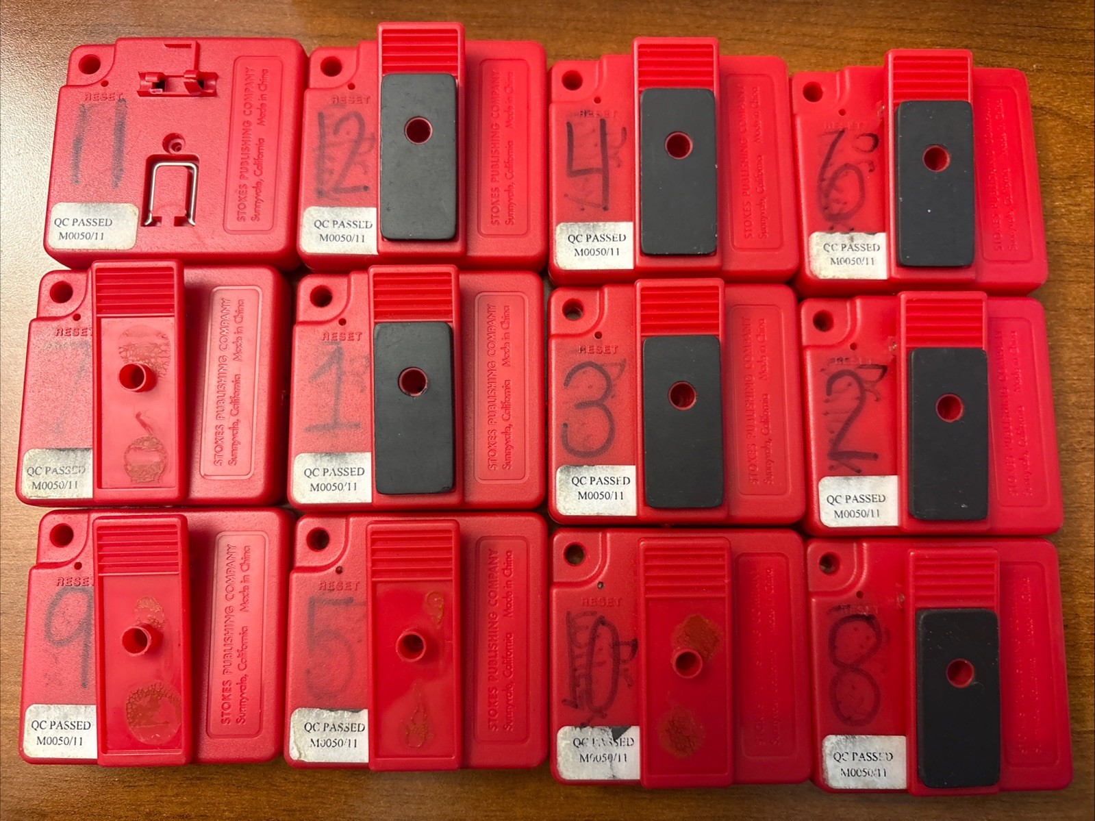 MyChron Student Personal Red Stopwatch Timers 12 Pack