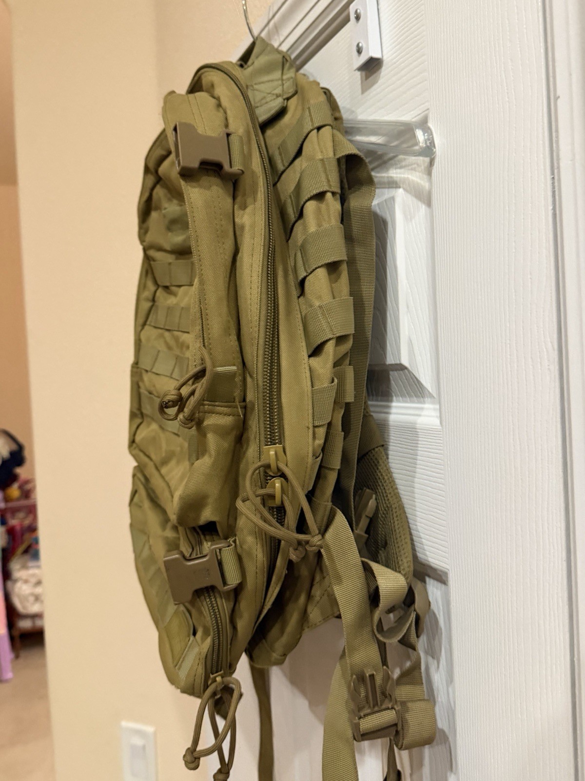Highland Tactical Green Khaki Backpack