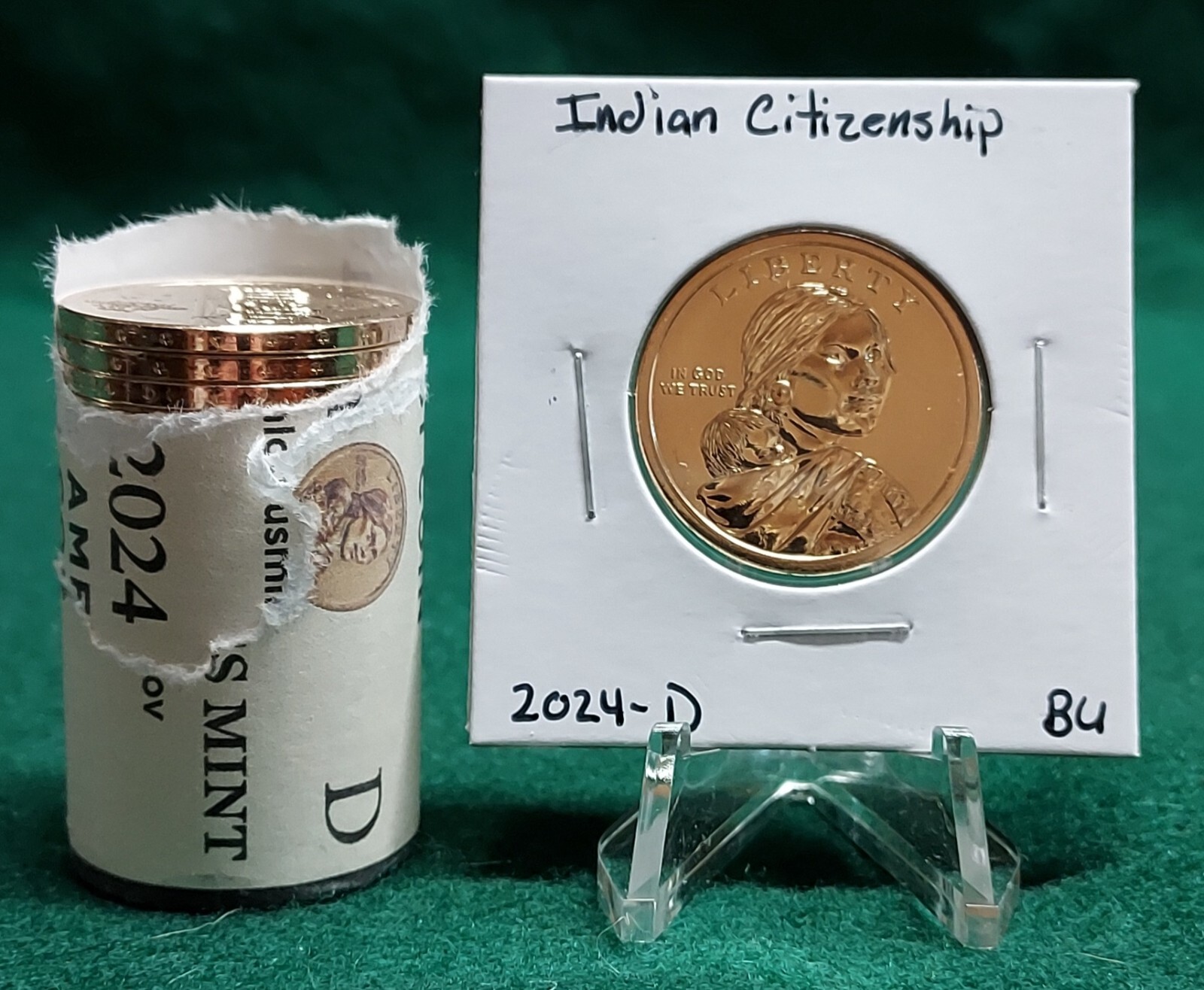 2024-D Native American Dollar Indian Citizenship.