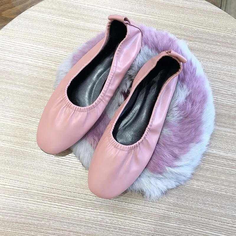 Womens Soft Mary Jane Boat Slip On Casual Ballet Flat Fashion Pumps Shoes Hot
