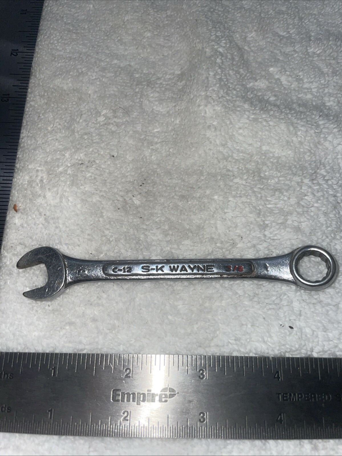 S - K Wayne C-12 3/8” Combo Wrench