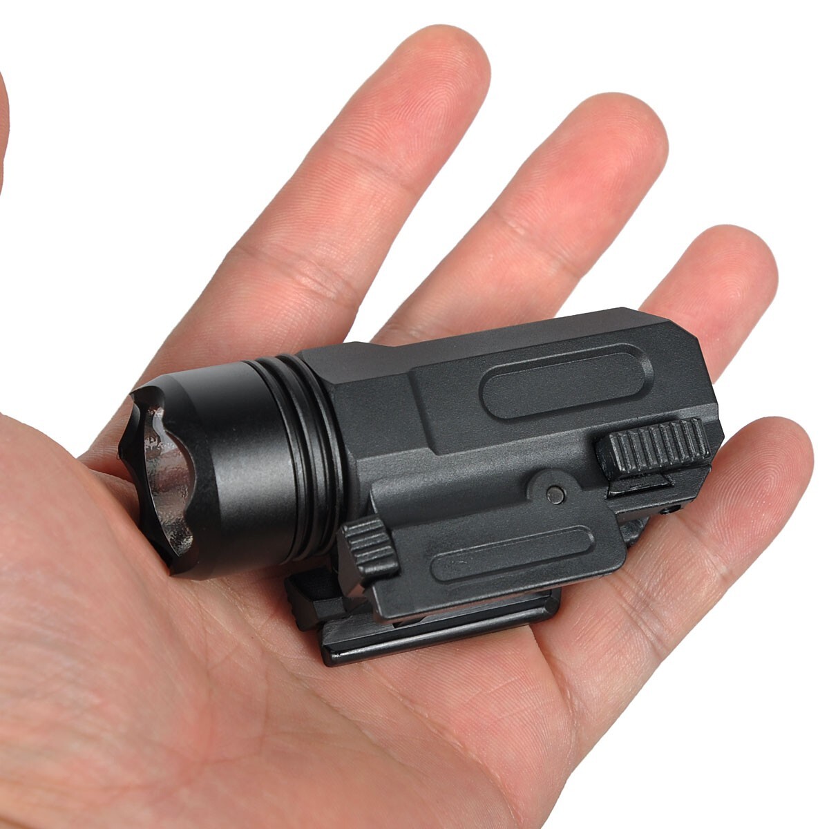 Tactical for Glock LED Flashlight Quick Release Style Mount Fit Picatinny Rail