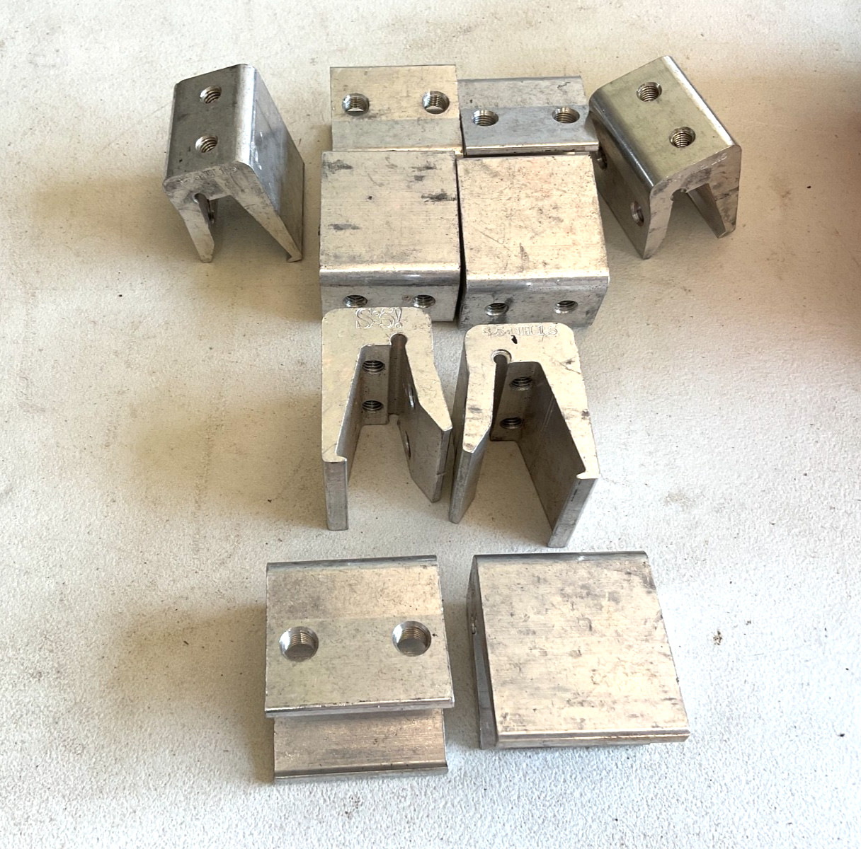 (C) S-5! S-5-NH 1.5 Clamp for 1.5" Nail Strip Metal Roof Profiles QTY 10