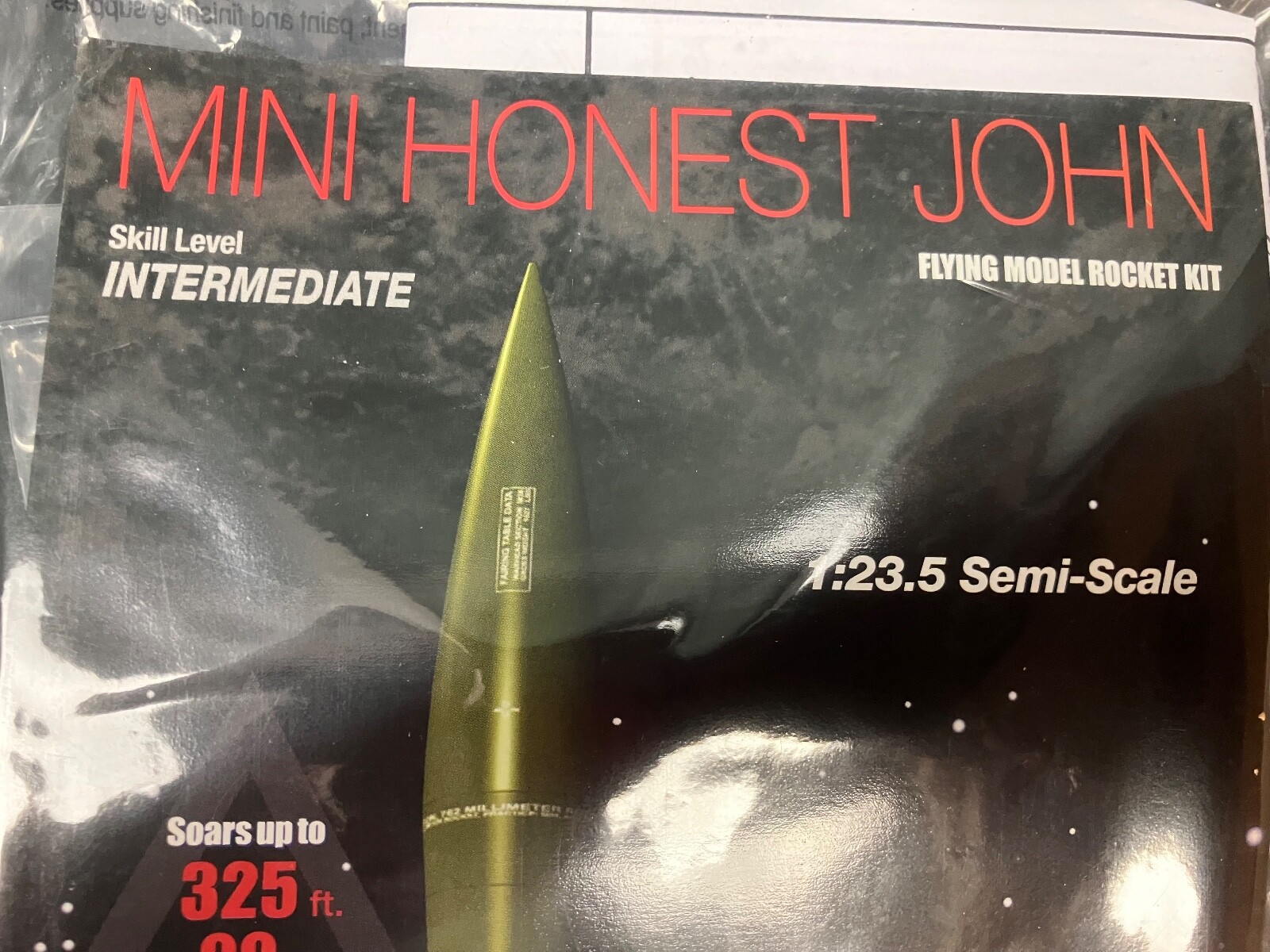 3 Estes Flying Model Rocket Kits: Indicator, Hex-3, Mini-Honest John