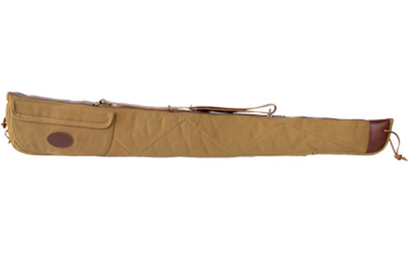 Bulldog Classic Canvas Series 52” Shotgun Case for Guns Soft Durable Canvas Tan