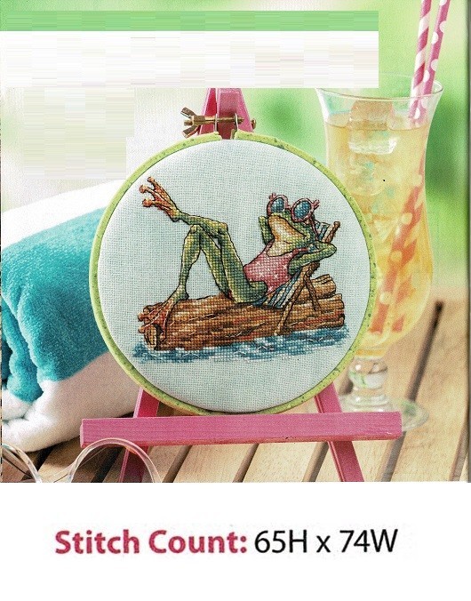RELAX MODE  CROSS STITCH  PATTERN ONLY    YD SR RQ