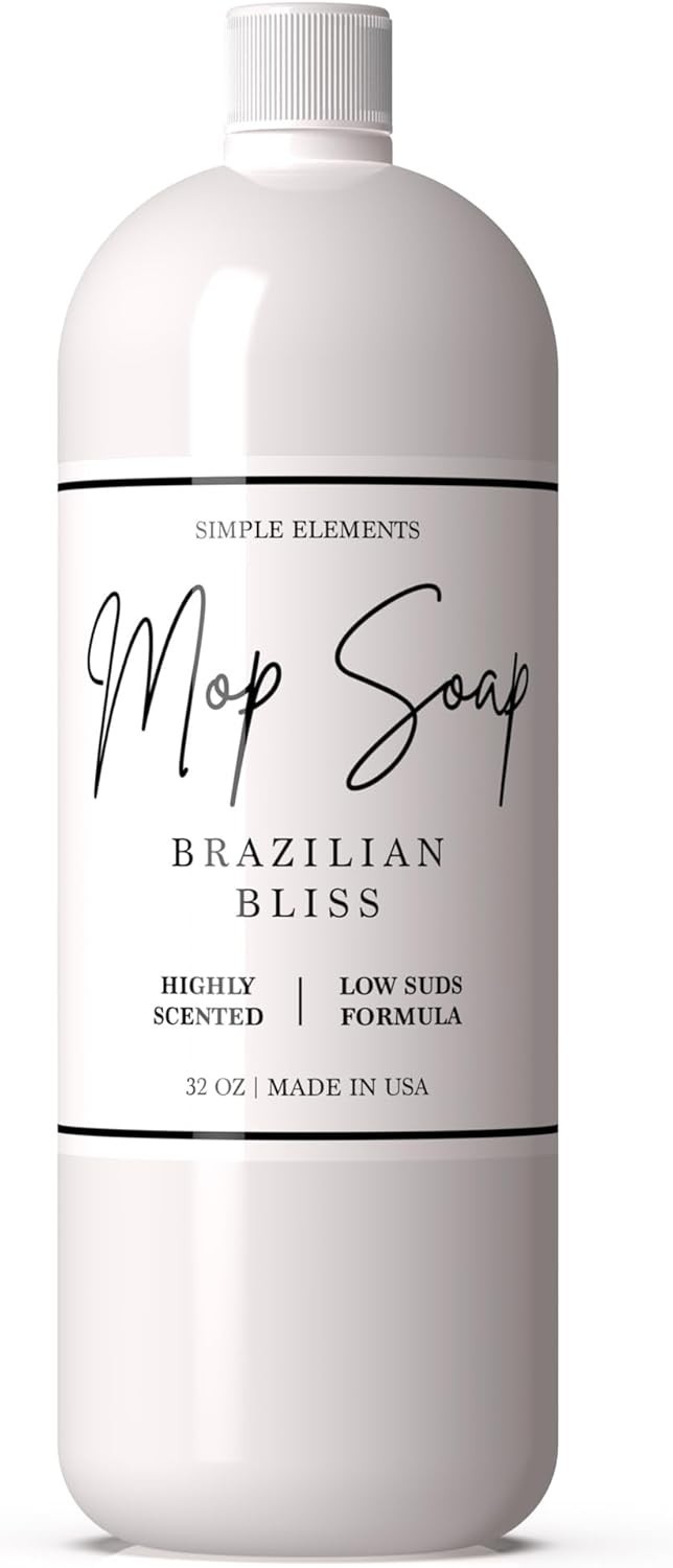 Brazilian Bliss Mop Soap – Highly Scented Mop Soap, Luxury Floor Cleaner with
