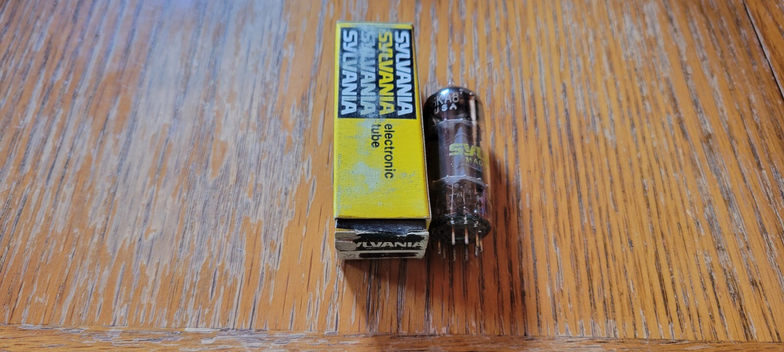 Sylvania NOS 6KA8 Vacuum Tube Tested