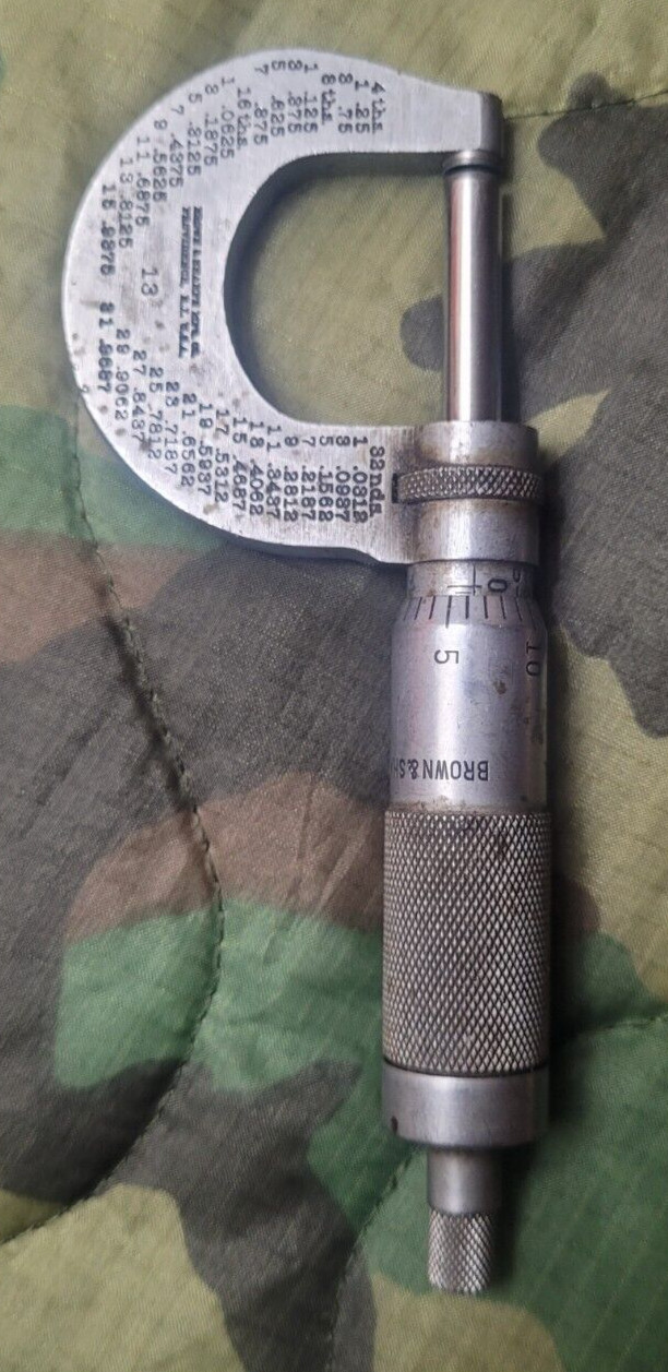Brown & Sharp #13 vintage Micrometer