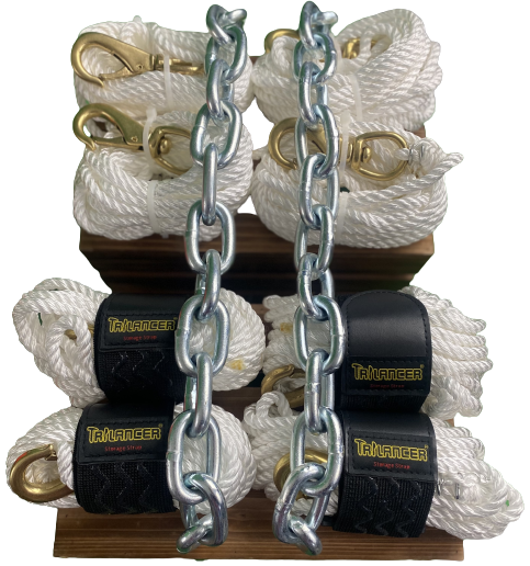 Crabbing Anchor Line (White)