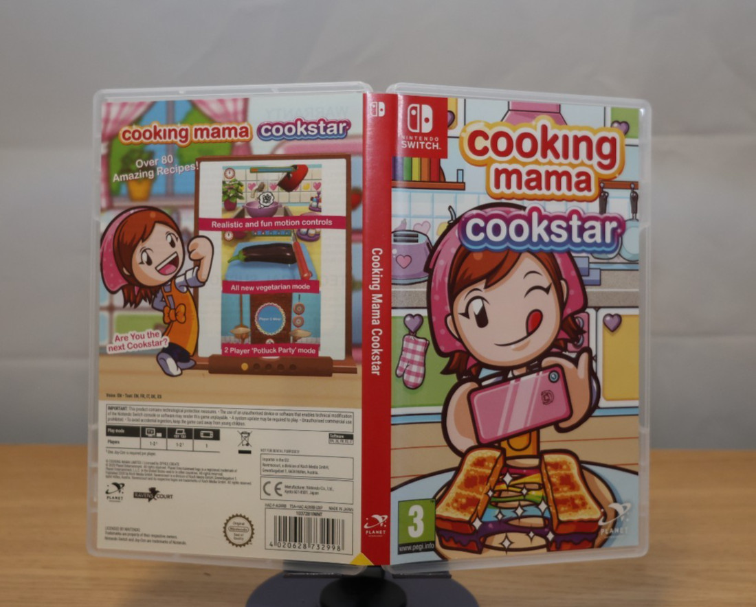 Cooking Mama Cookstar Nintendo Switch Original Case Only No game